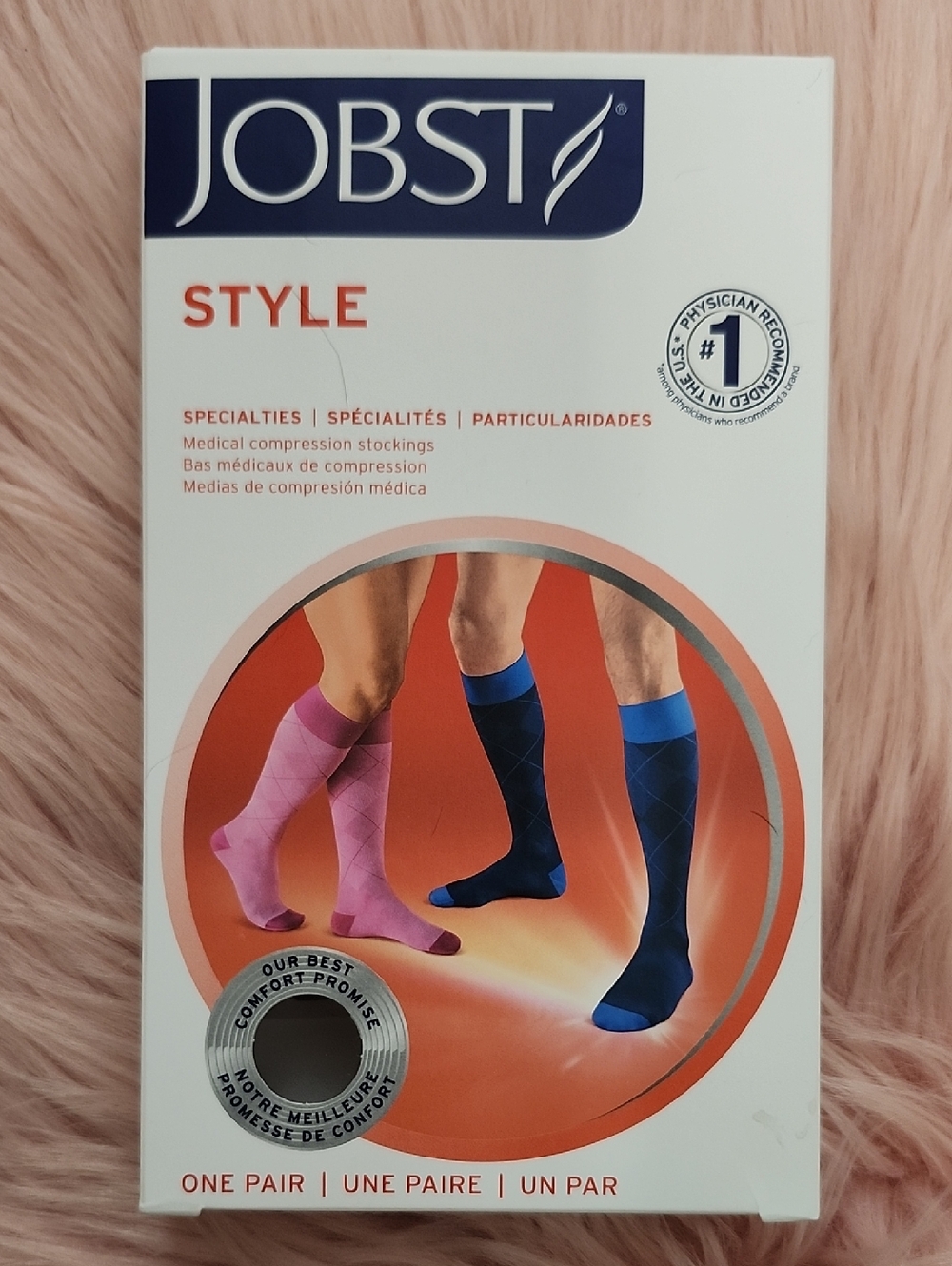 Brand New JOBST STYLE FASHION MEDICAL COMPRESSION SOCKS-S